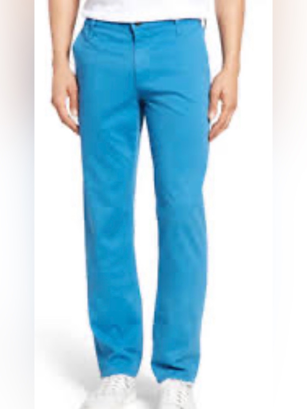 Ag Adriano Goldschmied Men's Bright Turquoise green label Chino Pants size 32